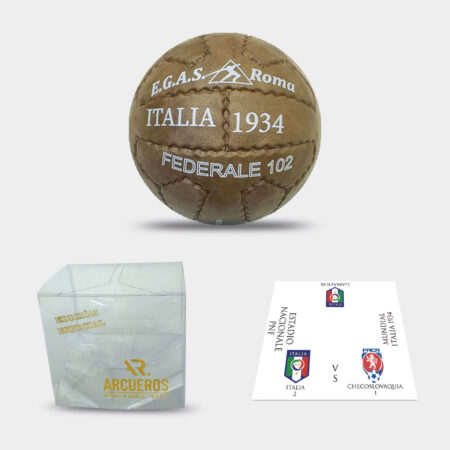 Mini balón #0 Mundial 1934 + afiche