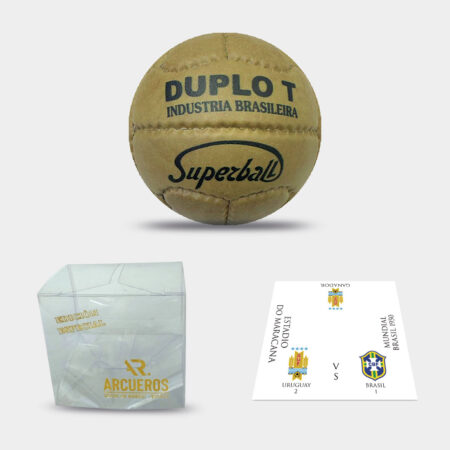 Mini balón #0 Mundial 1950 + afiche