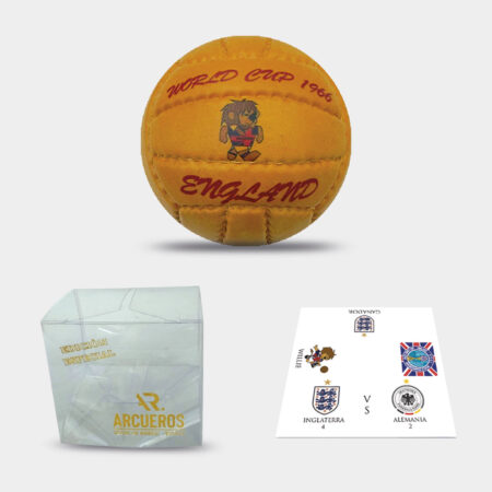 Mini balón #0 Mundial 1966 + afiche