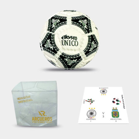Mini balón #0 Mundial 1990 + afiche