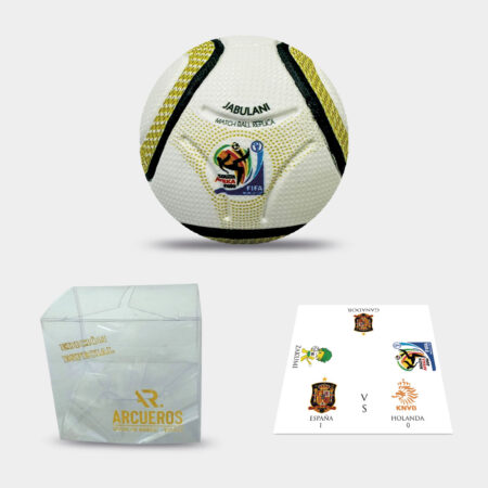 Mini balón #0 Mundial 2010 Final + afiche